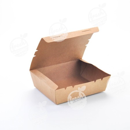 กล่องกระดาษคราฟท์ 900 ml (50 PCS/PACK)