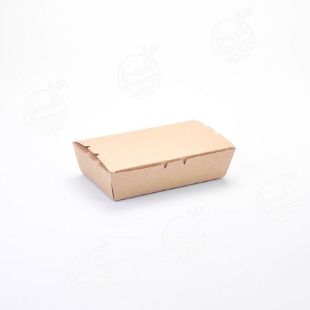 กล่องกระดาษคราฟท์ 600 ml (50 PCS/PACK)