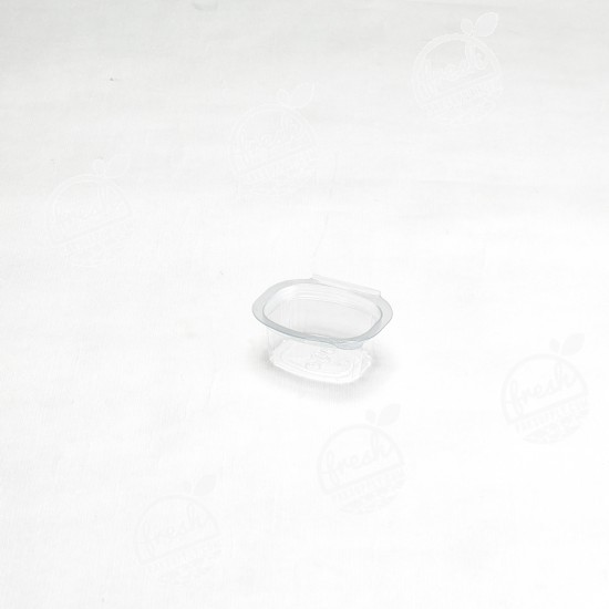 ถ้วยเหลี่ยม 1 oz PET + ฝาในตัว (EP)
