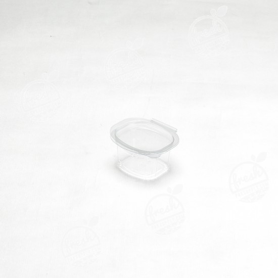 ถ้วยเหลี่ยม 2 oz PET + ฝาในตัว (EP)